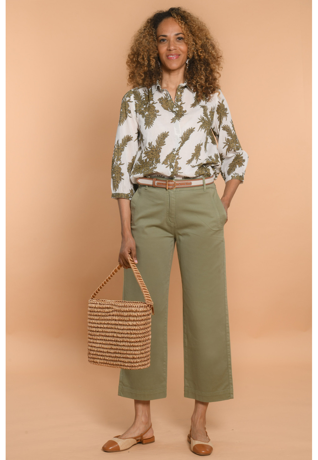 CHEMISE - KAKI - DOMONT